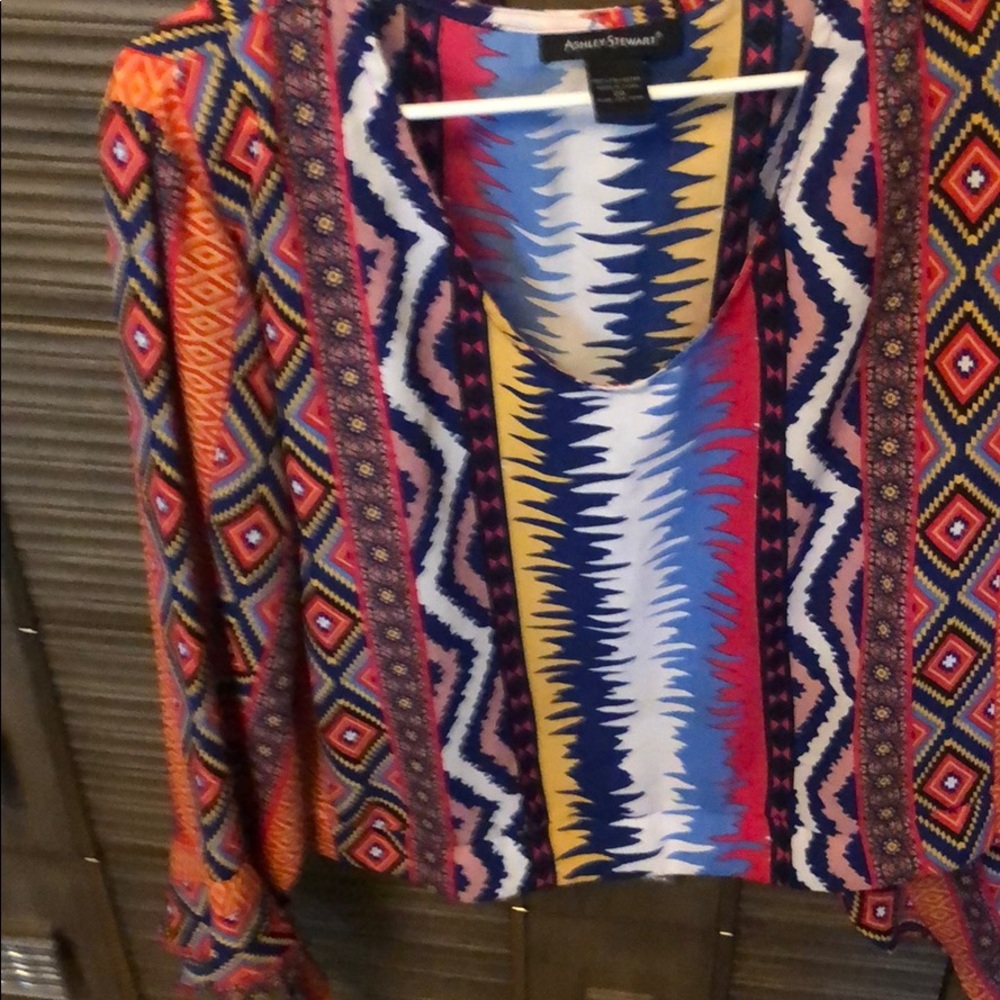 Blouse multicolored